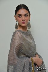 Aditi Rao Hydari at Cheliyaa Movie Promotions